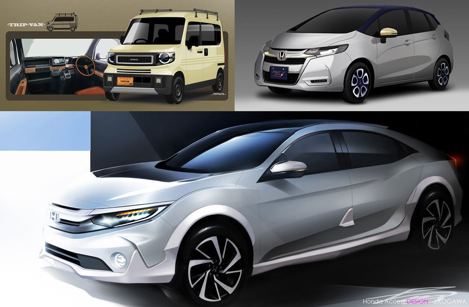            Микровэн <a href="/e/Bwl_wEAAAbM" class="c-link">Honda N-VAN</a> стараниями дизайнеров превратился в Trip VAN, «позволяющий наслаждаться хобби во время путешествий». Хэтчбек <a href="/e/BpBewEAAAxI" class="c-link">Honda Fit</a> представляет элегантную коллекцию цветных аксессуаров для женщин, а <a href="/e/BnLQgEAAAgM" class="c-link">Civic</a> Versatilist — новый аэродинамический обвес.
