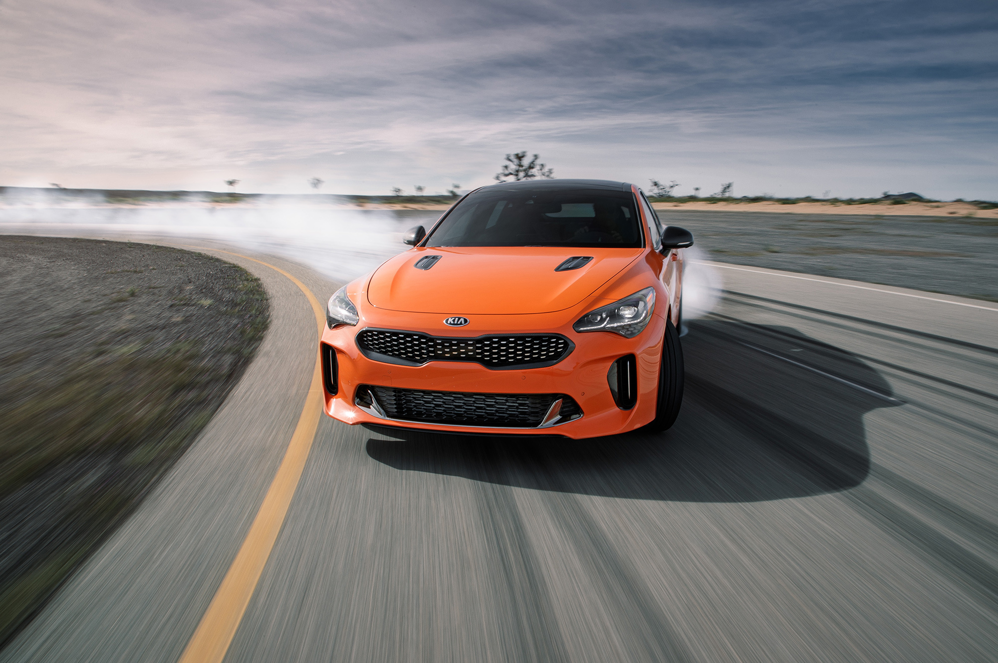 Спецверсия Kia Stinger GTS предложила режим дрифта — ДРАЙВ