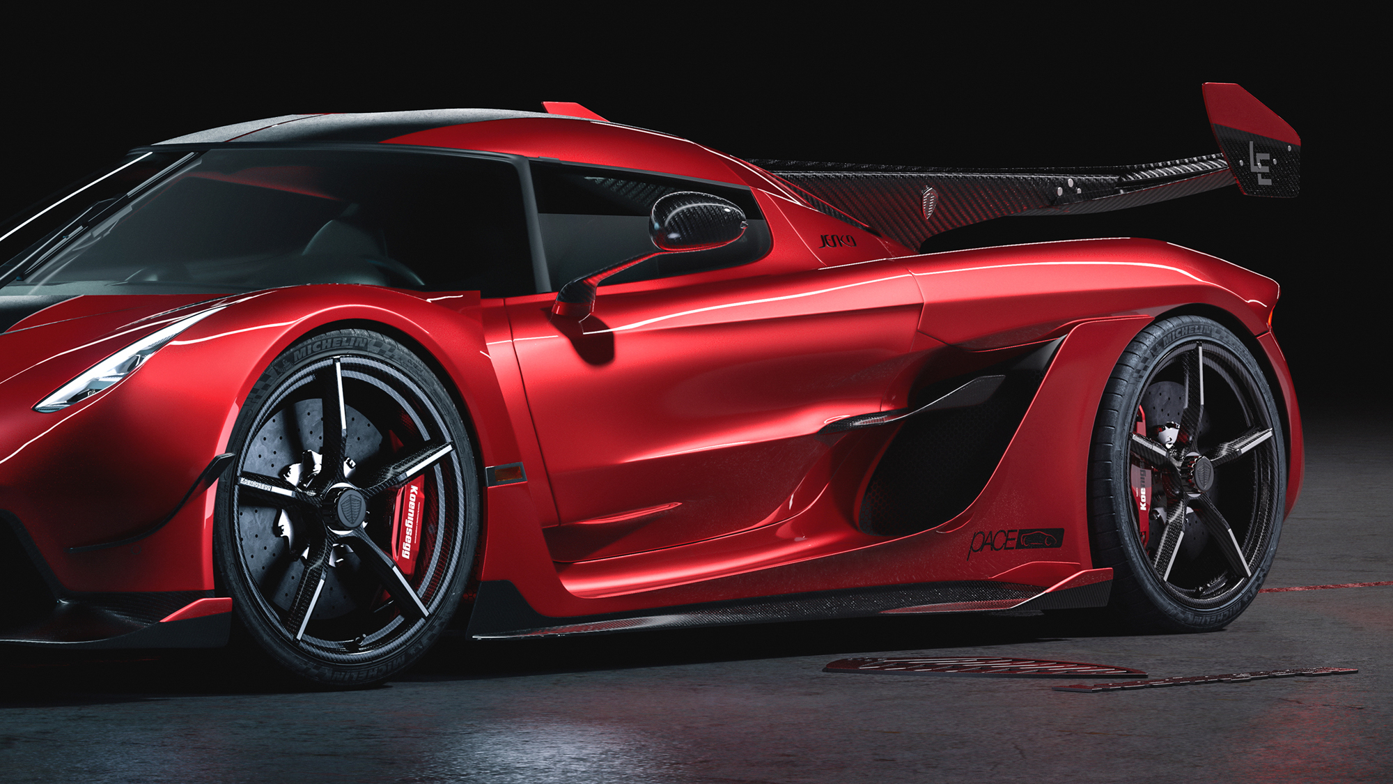 Купе Koenigsegg Jesko Cherry Red Edition 10 порадовало скоростью — ДРАЙВ