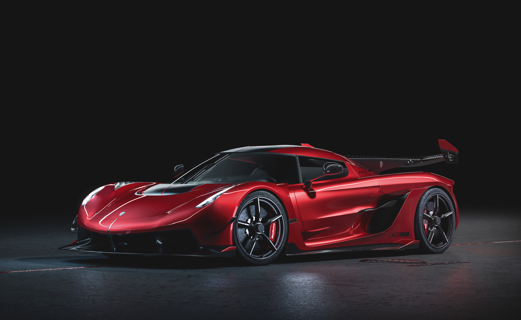 Купе Koenigsegg Jesko Cherry Red Edition 10 порадовало скоростью — ДРАЙВ