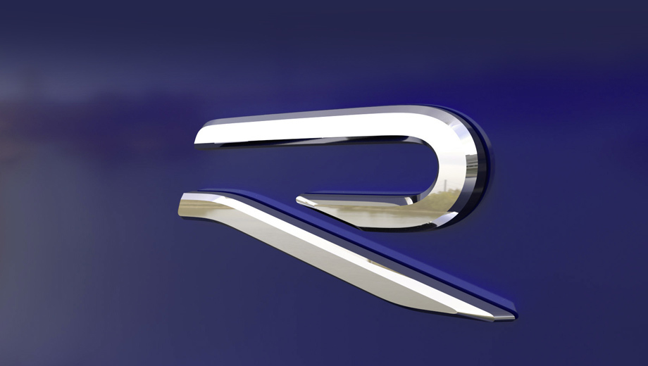 Volkswagen atlas cross sport. Буква R приобрела новые очертания, которые можно будет увидеть как на «горячих» моделях R, так и на Фольксвагенах с пакетом R-Line.