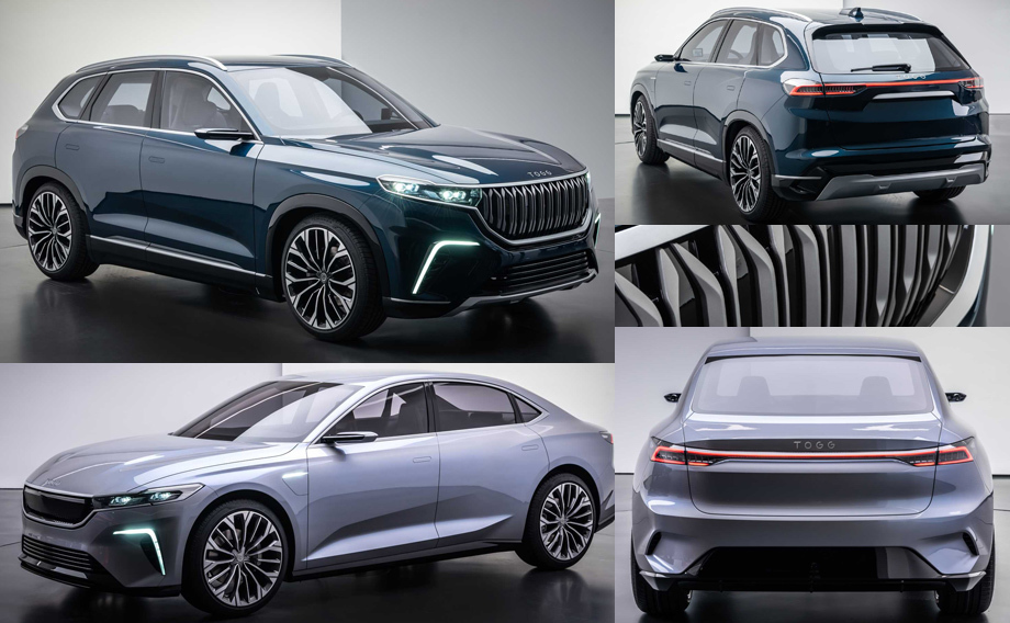 Паркетник был представлен в двух вариациях дизайна (отличается решётка), а седан — в единственном экземпляре. Кроссоверу предстоит попасть к покупателям первым.