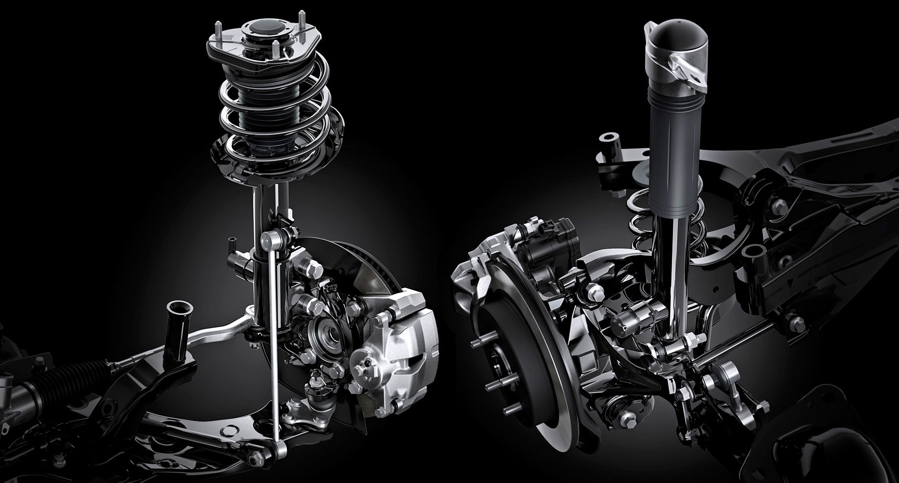             Спереди используются стойки McPherson, сзади применена многорычажка. Причём тормозные диски там невентилируемые. Для улучшения управляемости рулевая рейка крепится непосредственно к подрамнику без резиновых втулок.
