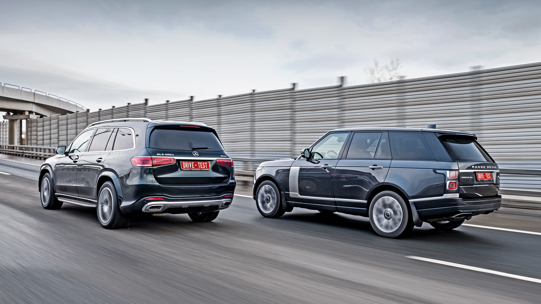 Льём солярку в BMW X7, Mercedes-Benz GLS и Range Rover — ДРАЙВ