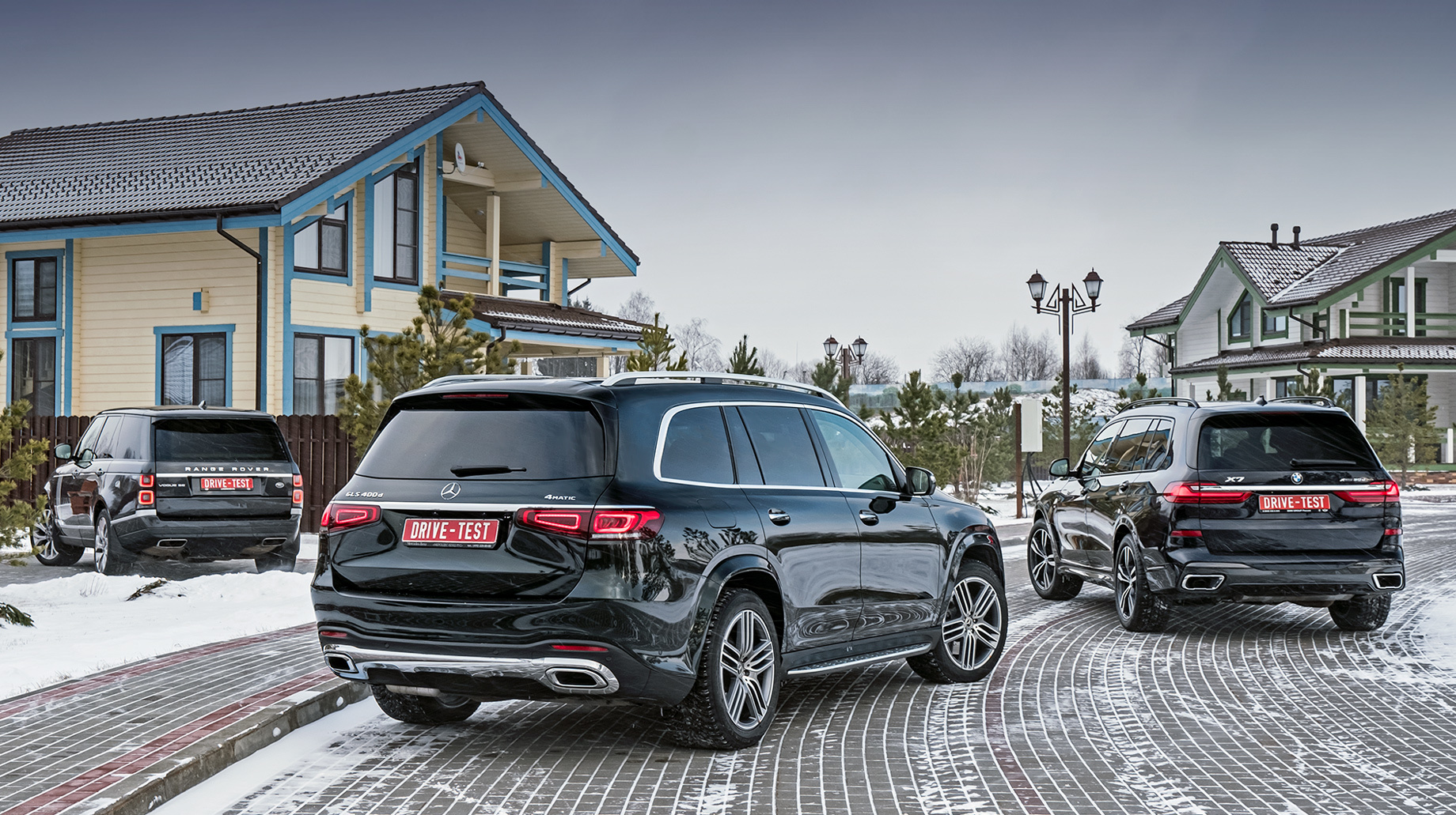 Льём солярку в BMW X7, Mercedes-Benz GLS и Range Rover — ДРАЙВ