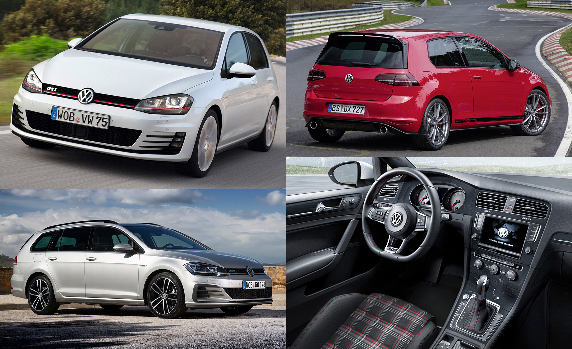 Собратья Volkswagen Golf GTI, GTE и GTD шагнули в новое поколение — ДРАЙВ