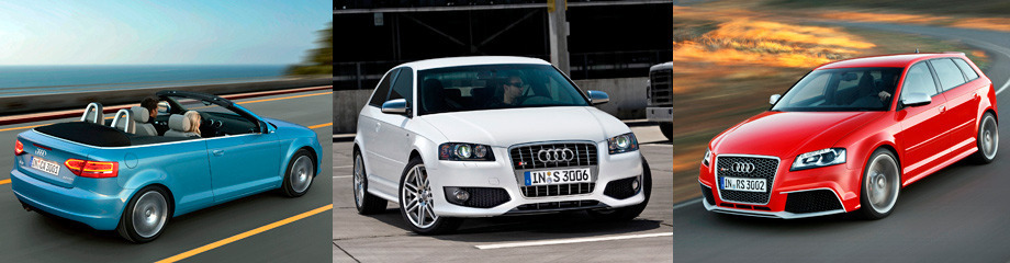 В Германии Audi S3 и RS 3 были особенно популярны. С 2006 по 2011 год на родине этих моделей было зарегистрировано 337 066 новых «эсок» и «эр-эсок».