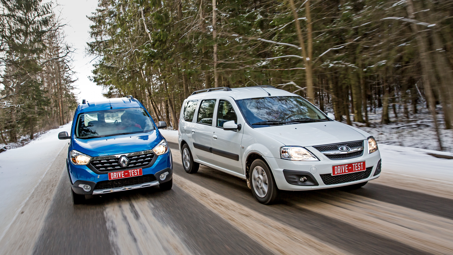 Загружаем трудоголиков Renault Dokker и Lada Largus — ДРАЙВ