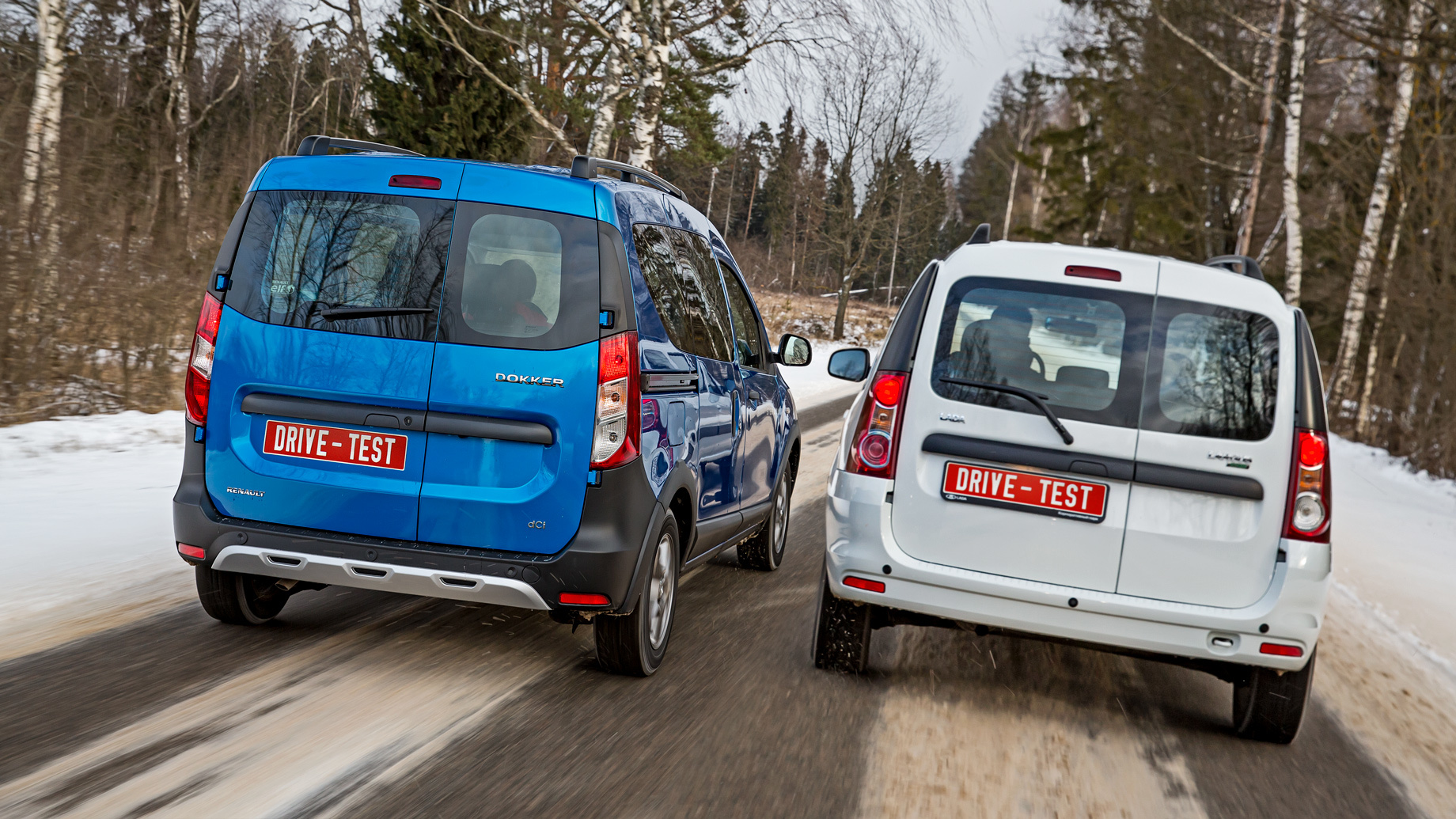 Загружаем трудоголиков Renault Dokker и Lada Largus — ДРАЙВ