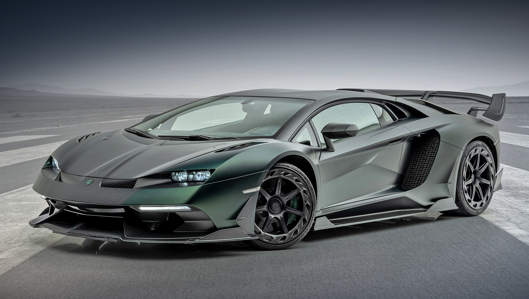 Lamborghini Aventador SVJ Р·РµР»РµРЅС‹Р№