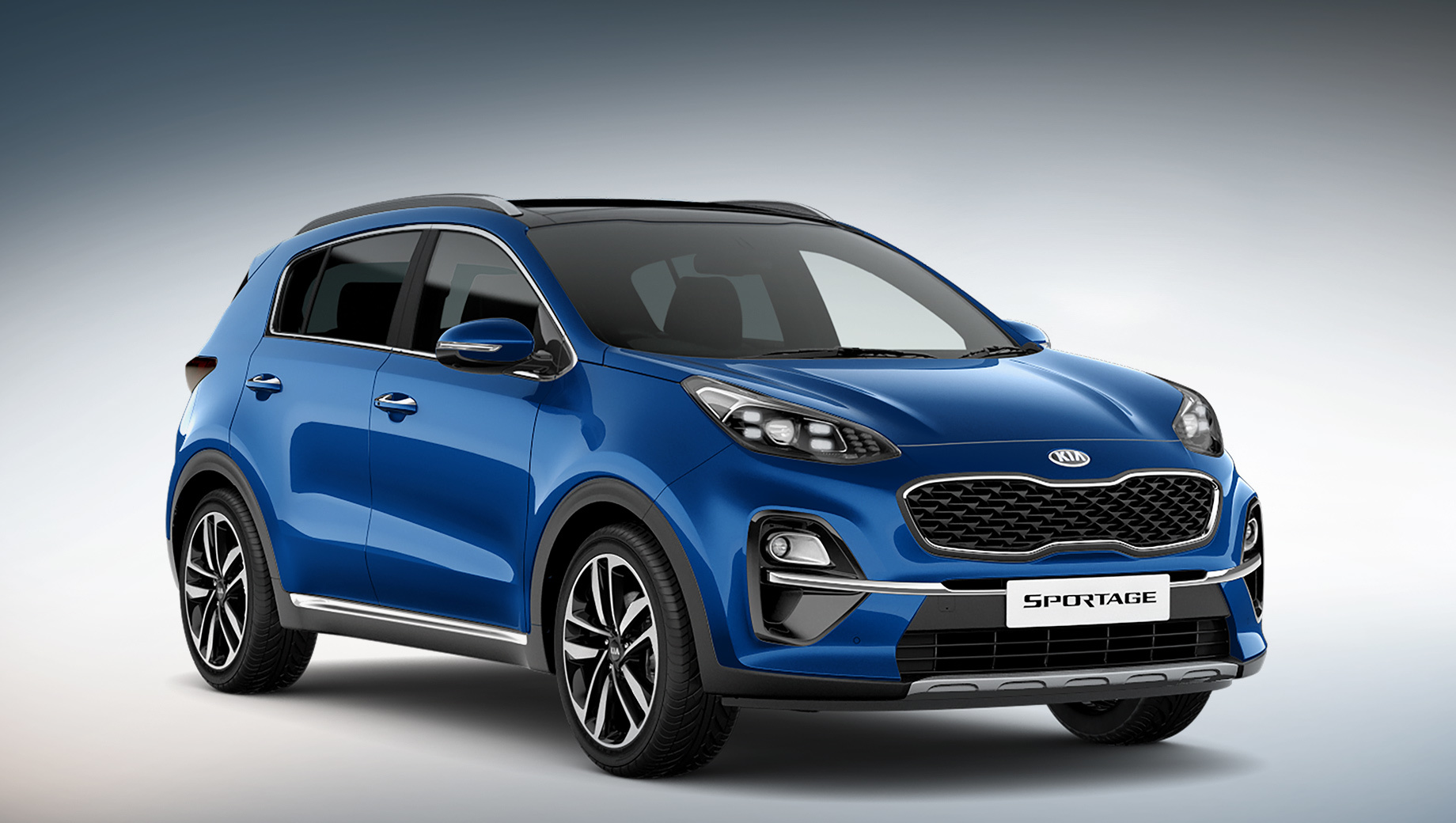 Kia Sportage 2016 синий