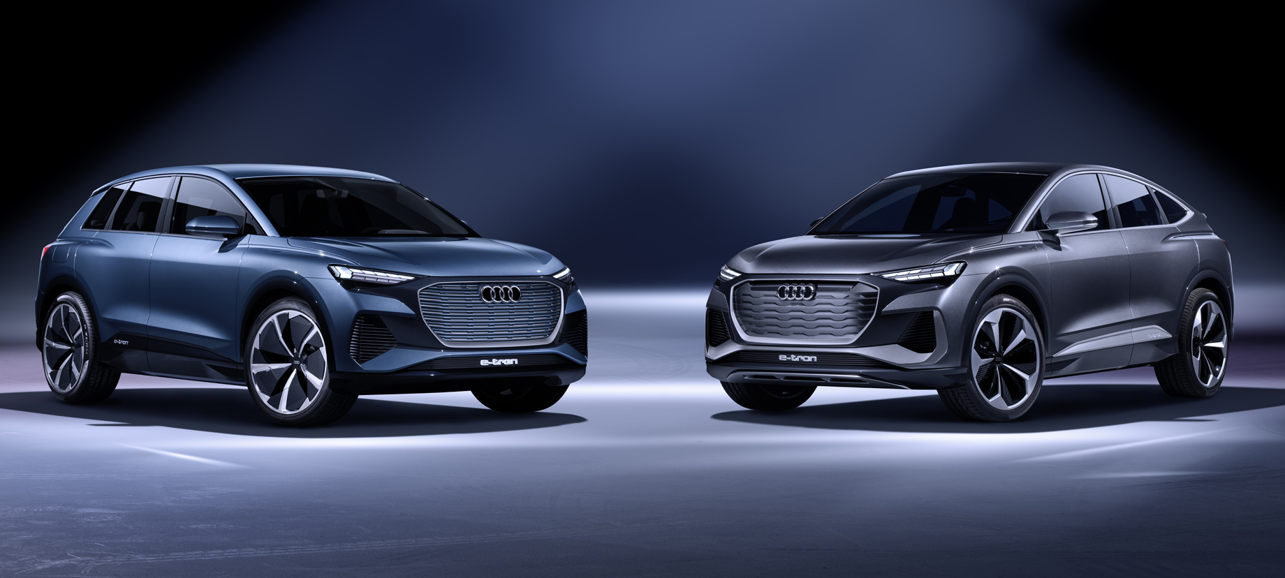 Audi Q4 Sportback e-tron поступит в серию вскоре после Q4 — DRIVE2