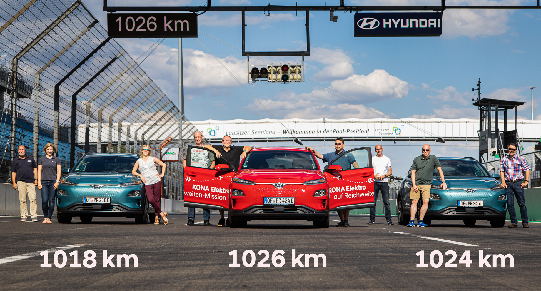 Три образца Hyundai Kona прошли на зарядке по 1000 км — ДРАЙВ