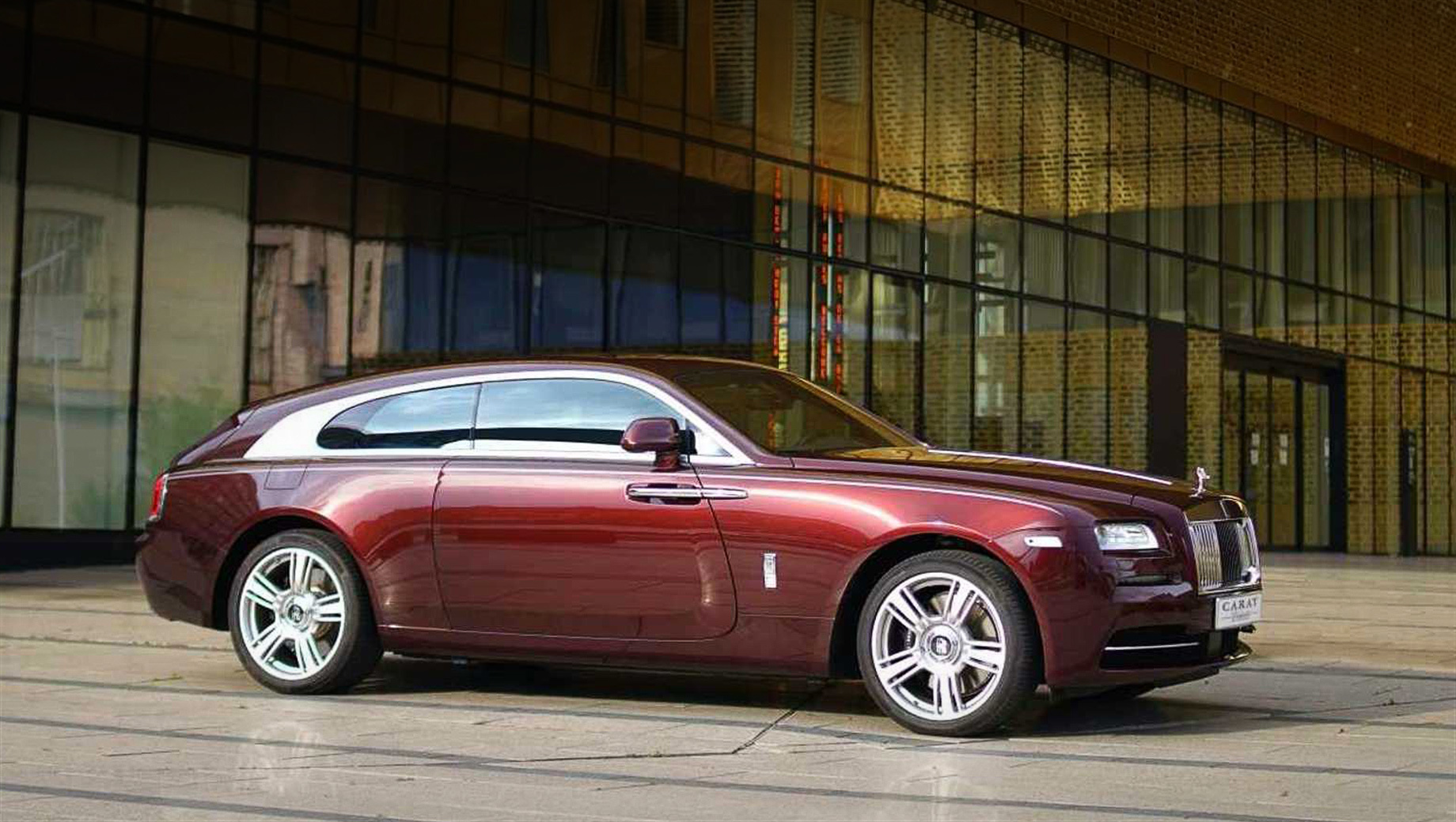 Rolls Royce Wraith Red