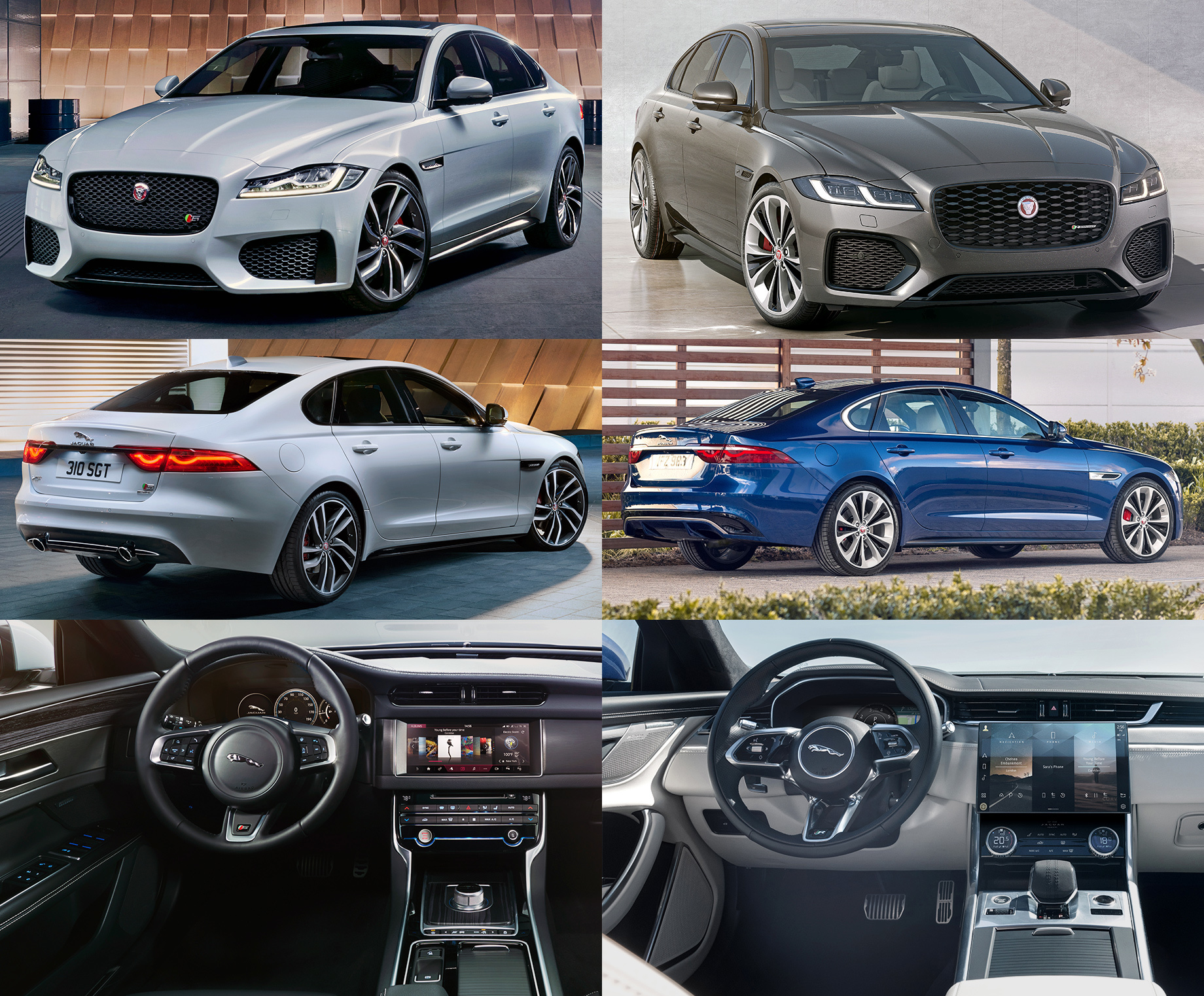 Седан Jaguar XF обновился почти по всем фронтам — ДРАЙВ