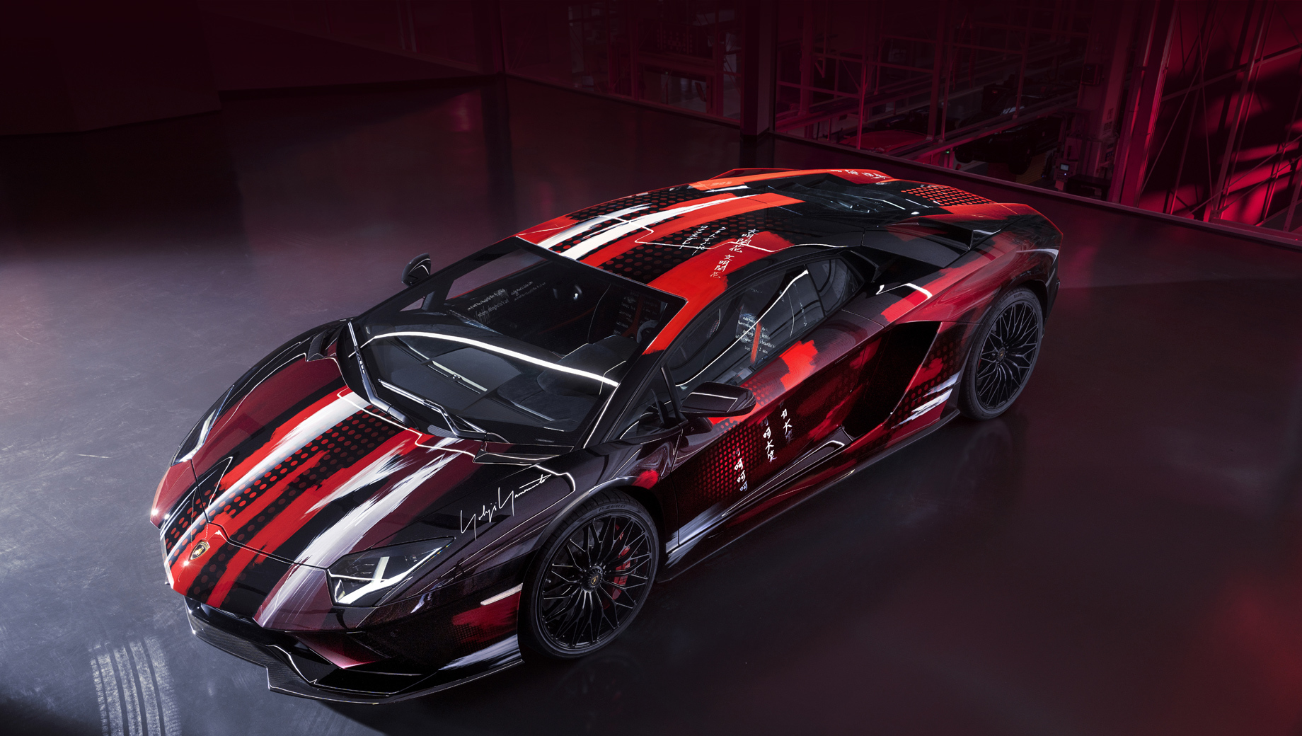 Lamborghini Aventador S Yamamoto украсил открытие новой студии — DRIVE2