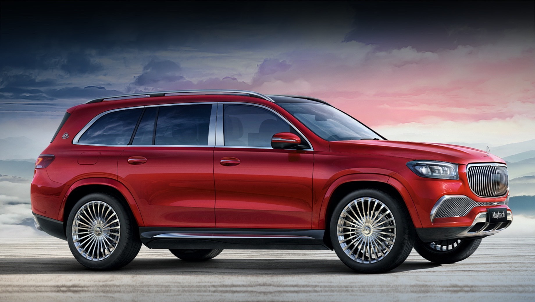 Mercedes GLS Maybach 2022 салон