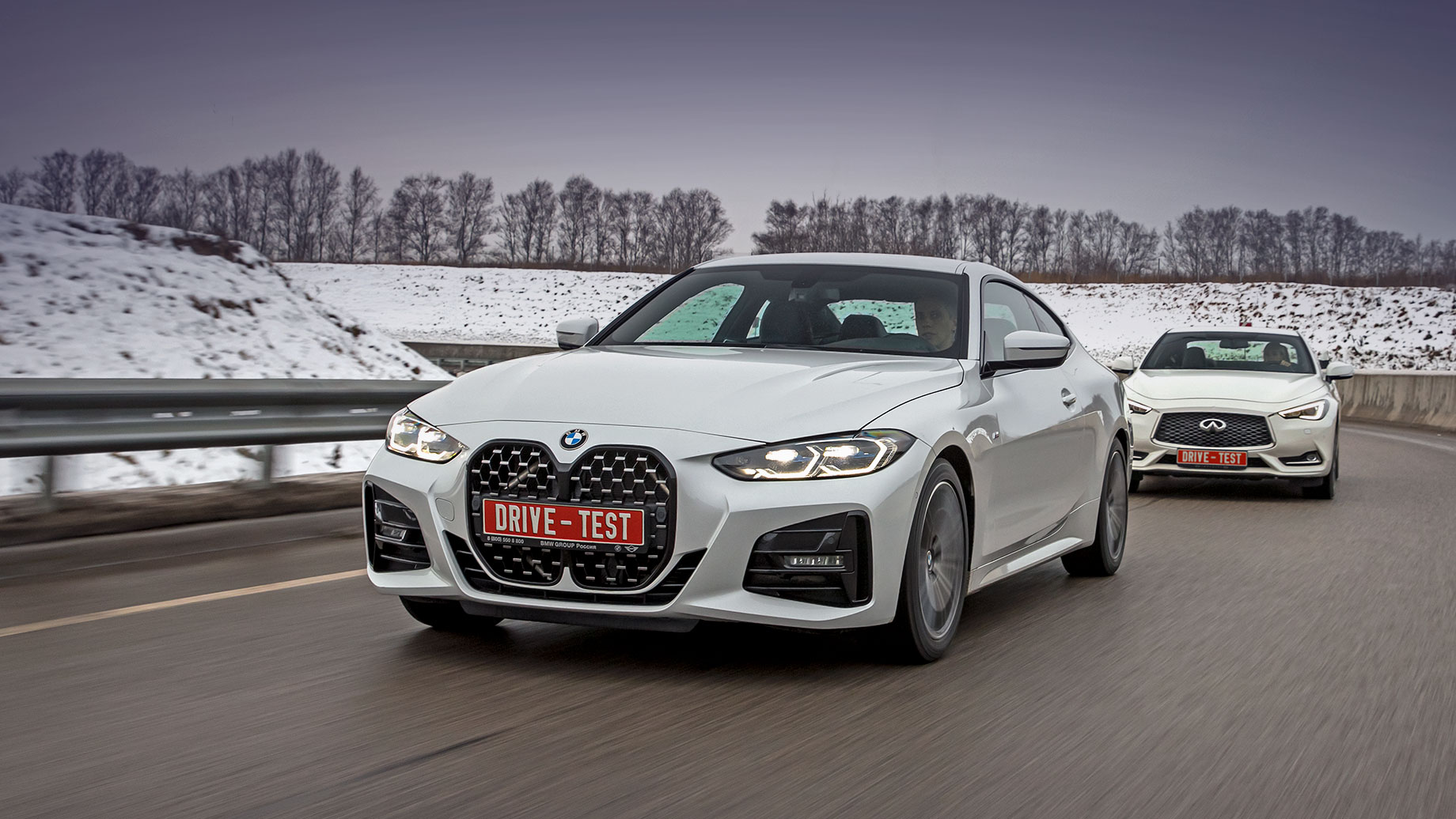 Тест-драйв: Провожаем Infiniti Q60 на заднеприводном BMW 420d — DRIVE2