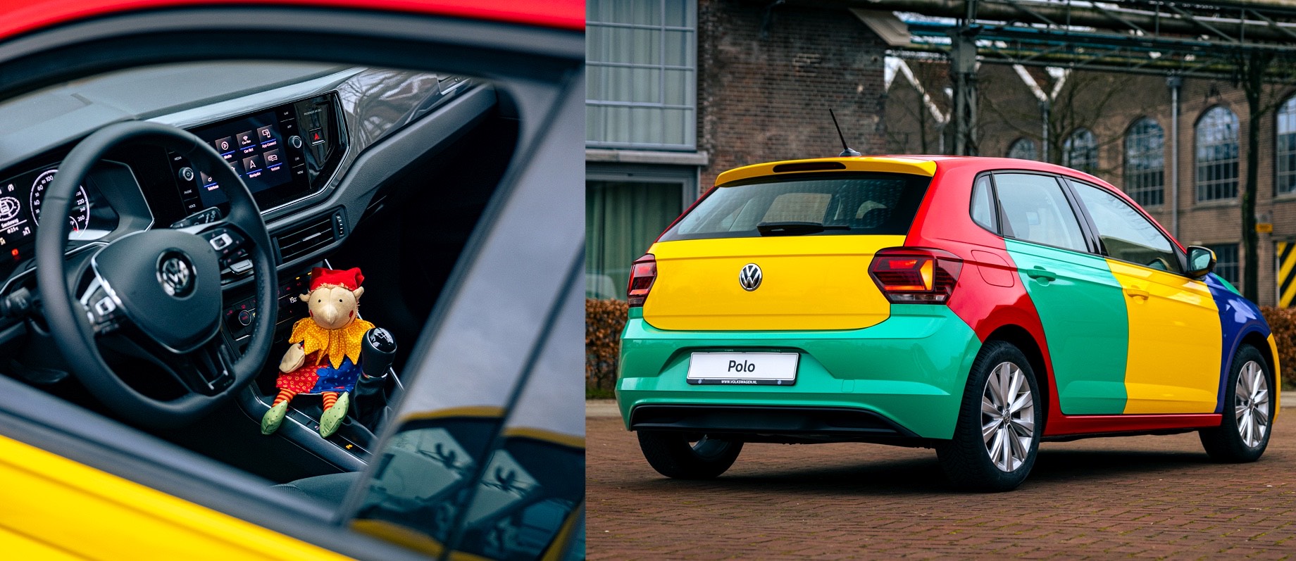 Volkswagen Polo Harlekin вернулся весёлым одиночкой — DRIVE2