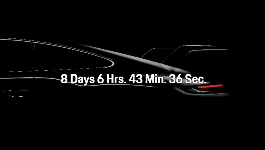 Таинственный Porsche 911 GT дебютирует через неделю