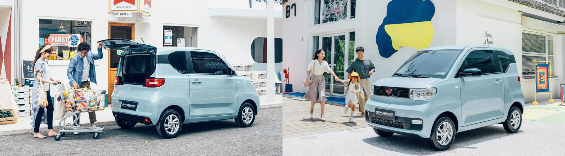 SAIC GM Wuling электромобили