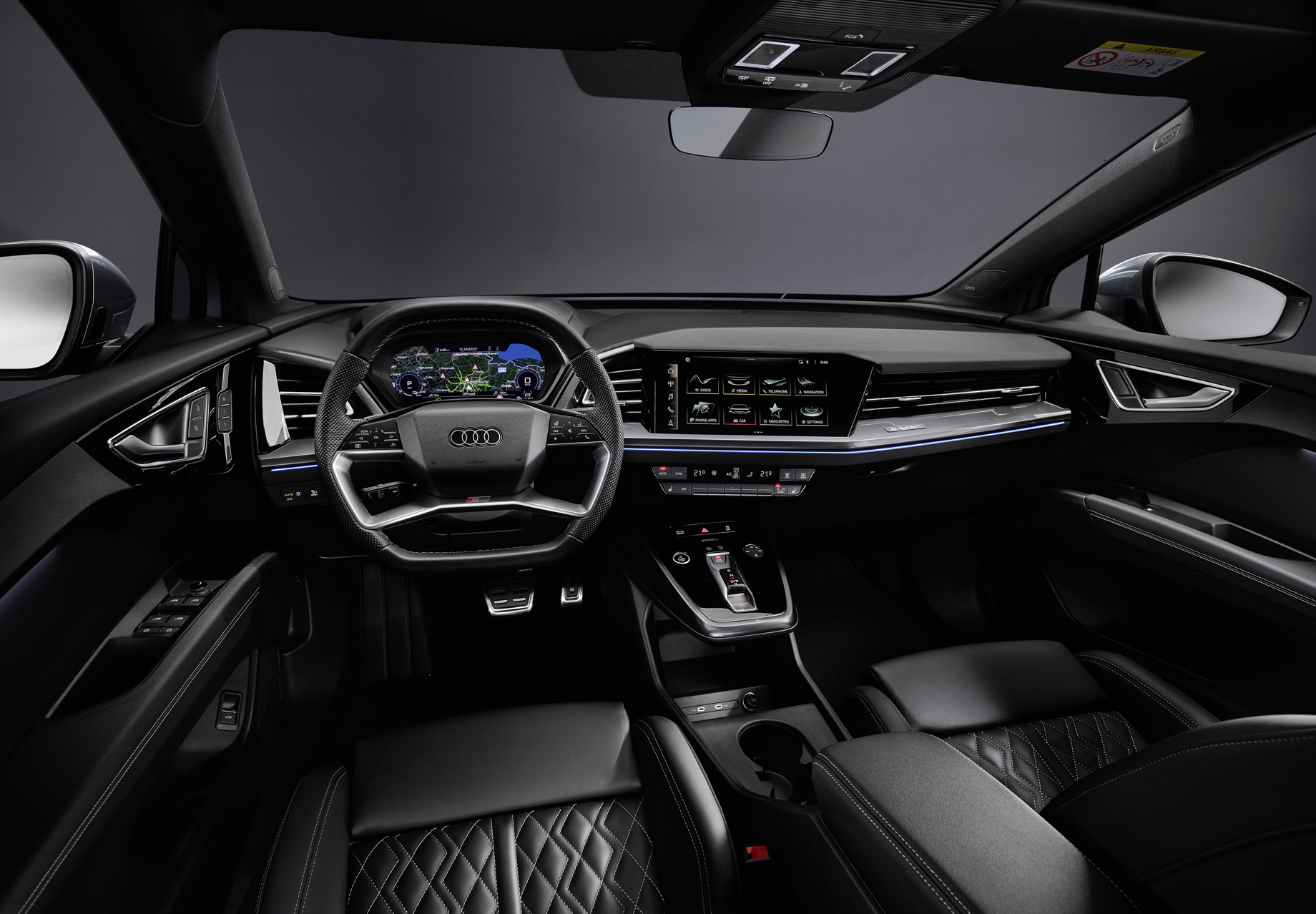 Audi Q4 e-tron покажет «умную» дополненную реальность