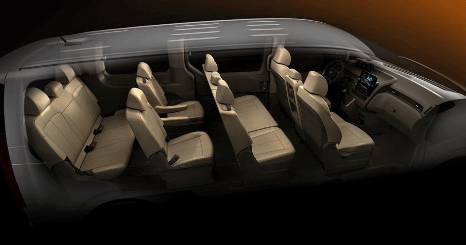 Hyundai Staria получит салон на 11 посадочных мест — ДРАЙВ