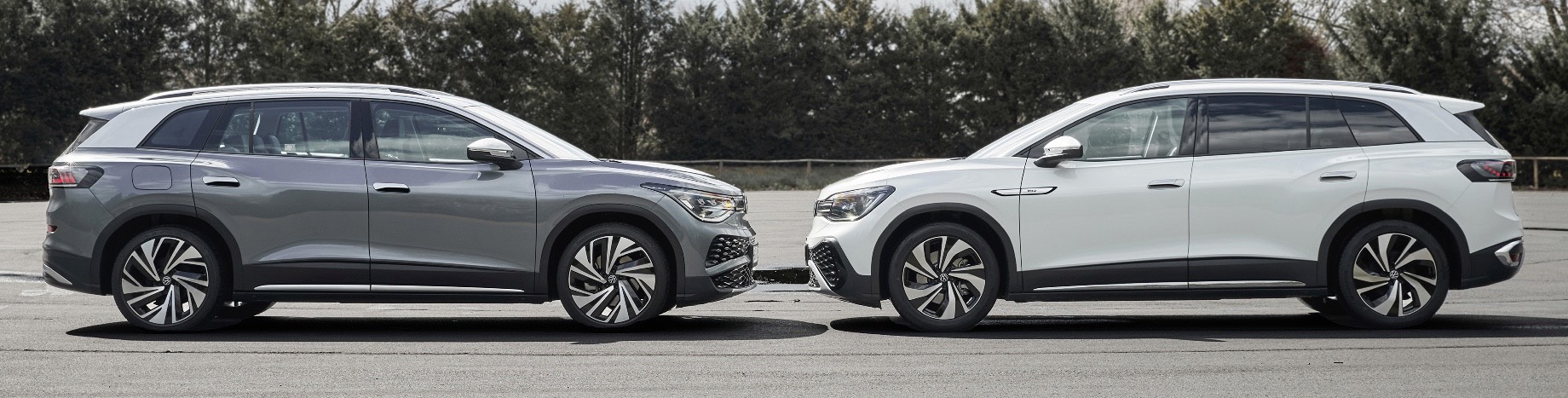 Кроссоверы Volkswagen ID.6 X и ID.6 Crozz по умолчанию получат матричную светодиодную оптику спереди и сзади и литые колёса диаметром от 19 до 21 дюйма. Кузов на 94% состоит из высокопрочной стали.