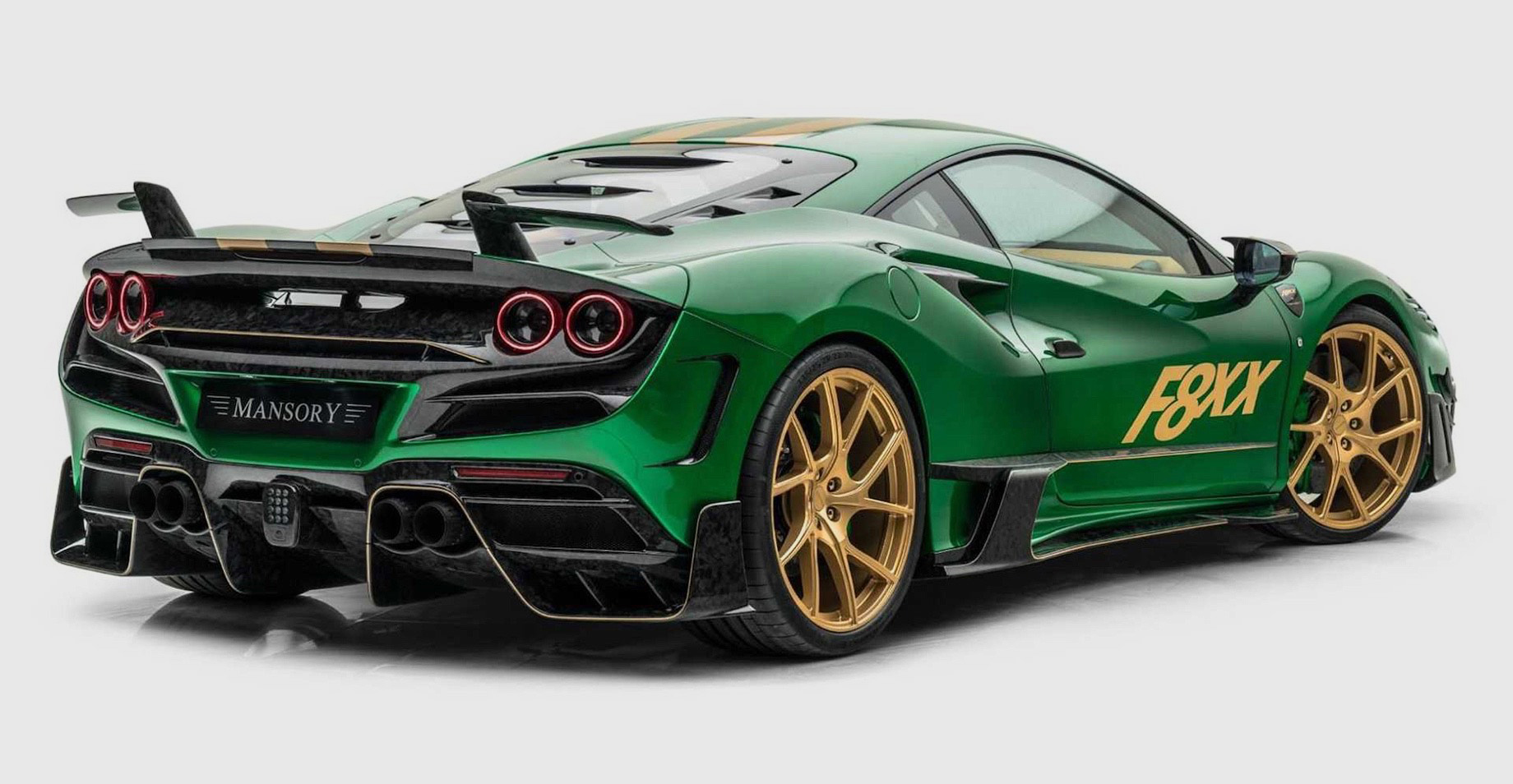 Купе Mansory F8XX вышло пёстрым и очень быстрым — ДРАЙВ