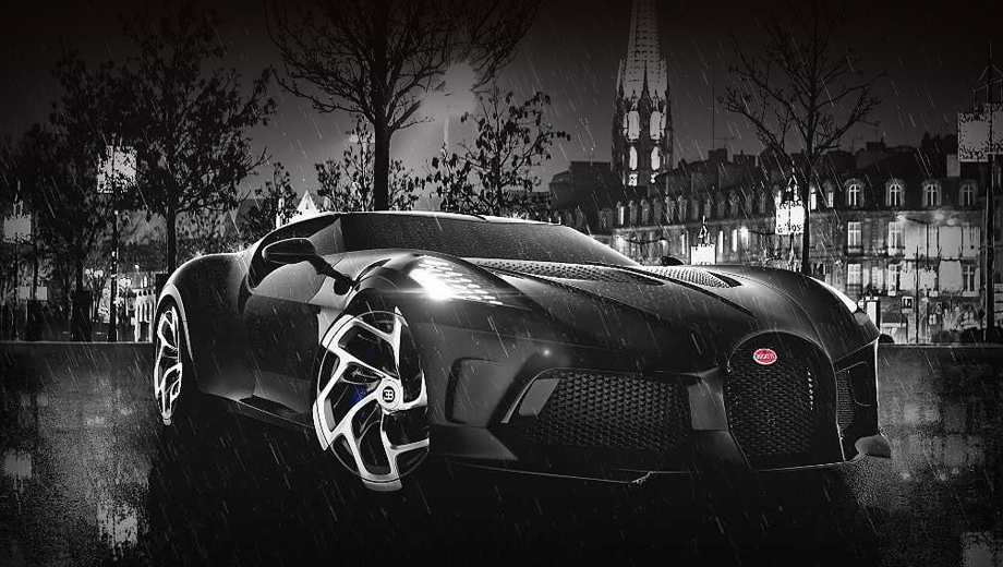 Bugatti La Voiture Noire отпразднует второй дебют в конце мая