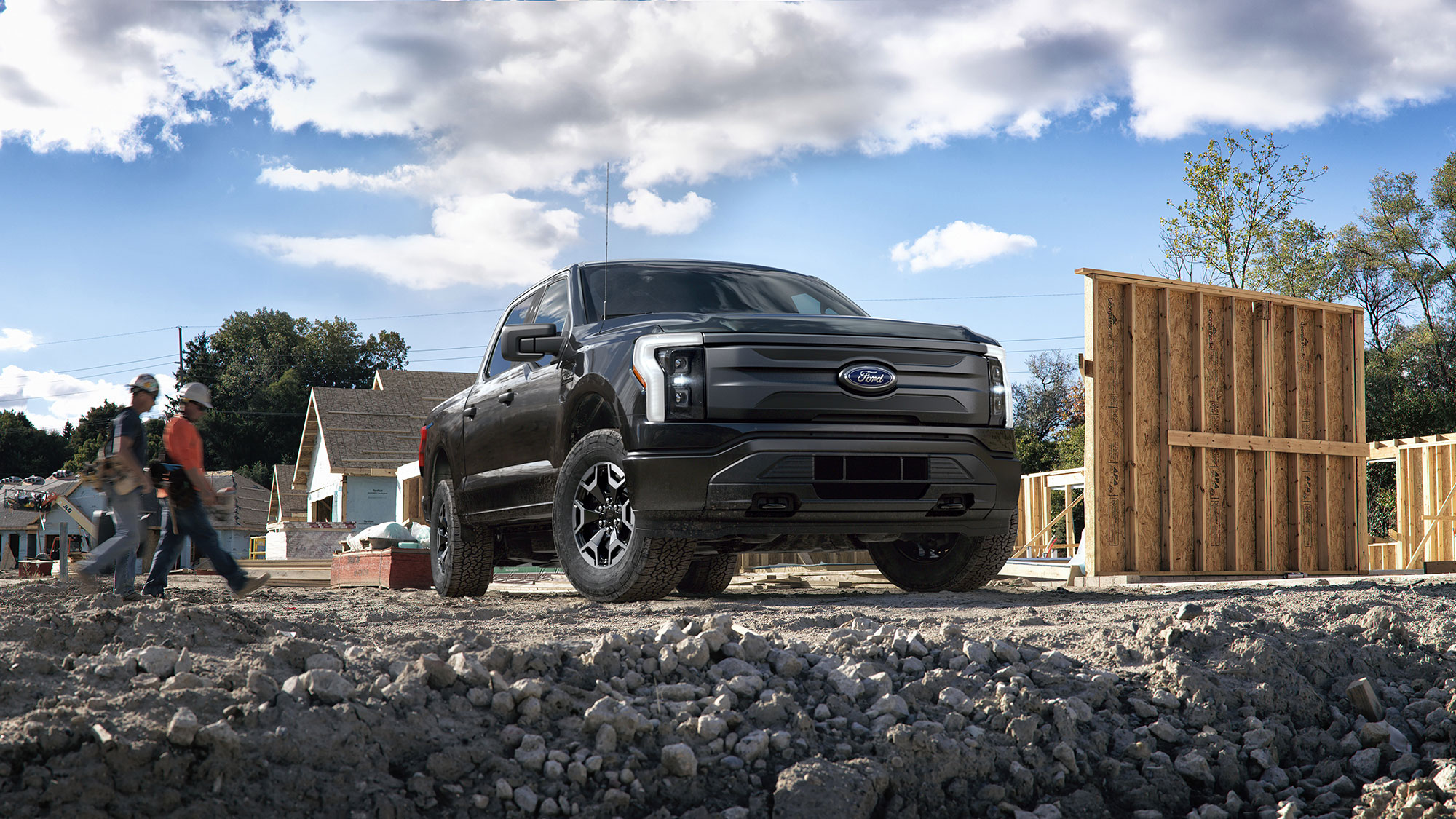 Пикап Ford F-150 Lightning Pro будет базовой рабочей лошадкой — ДРАЙВ