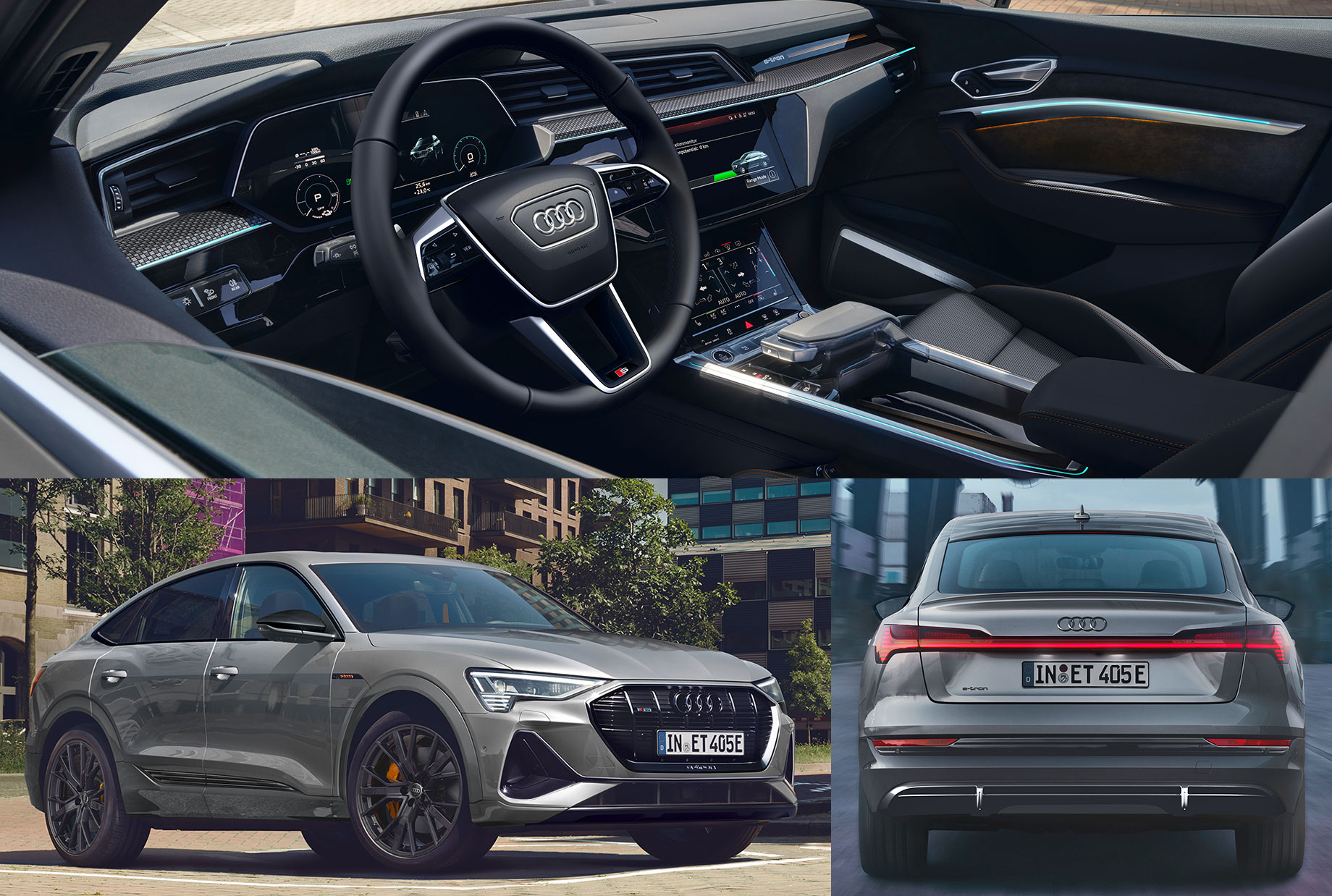 Семейство Audi e-tron почернело в версии S line black edition — ДРАЙВ