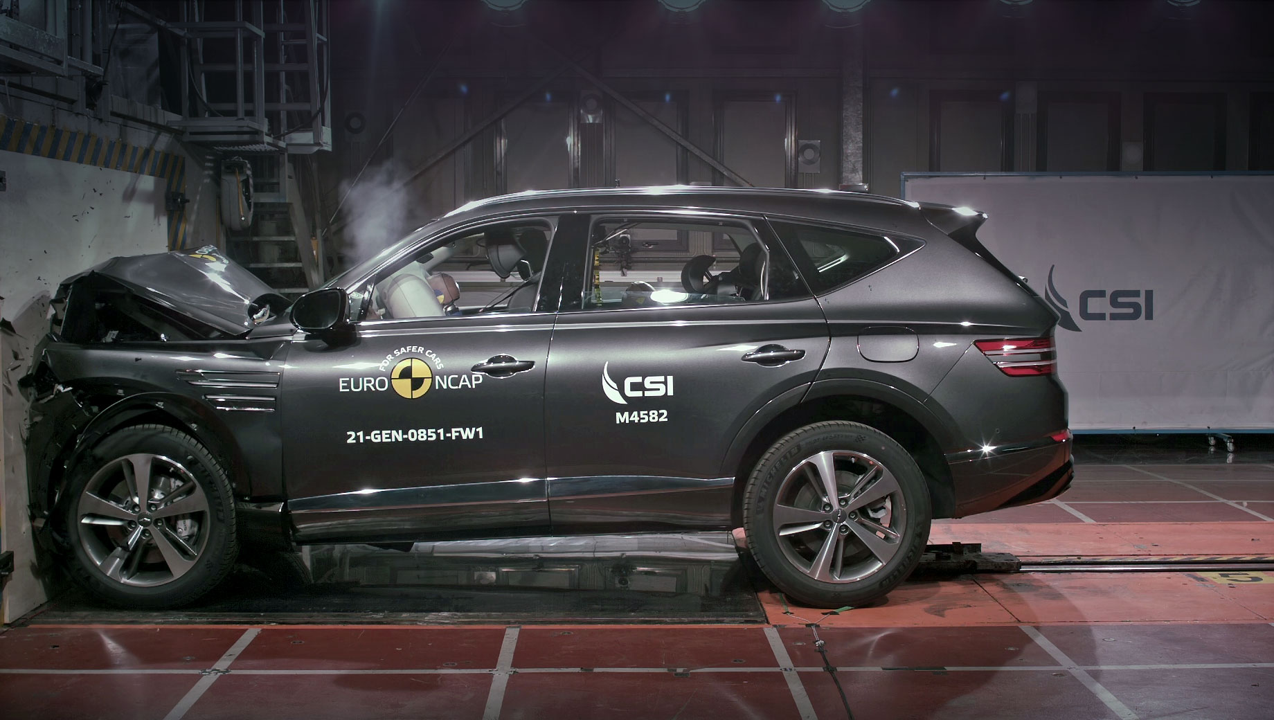 Марка Genesis добилась успеха на первых тестах Euro NCAP