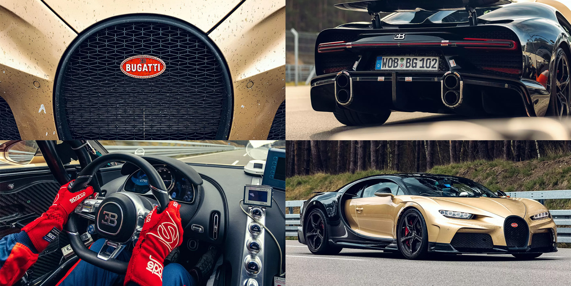 Bugatti Chiron Super Sport прошёл тесты на паспортной максималке — DRIVE2