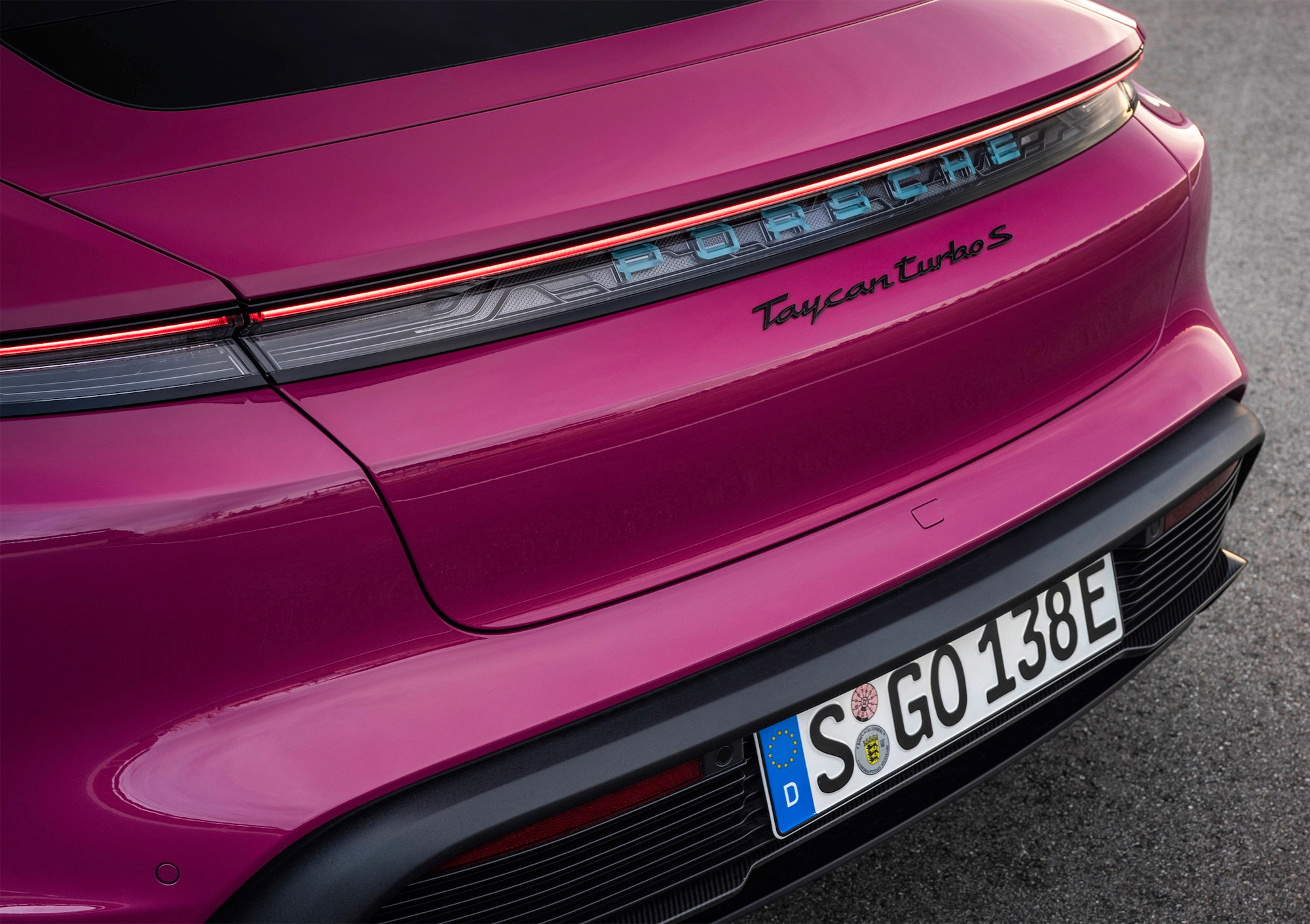 Porsche Taycan Turbo s Colors