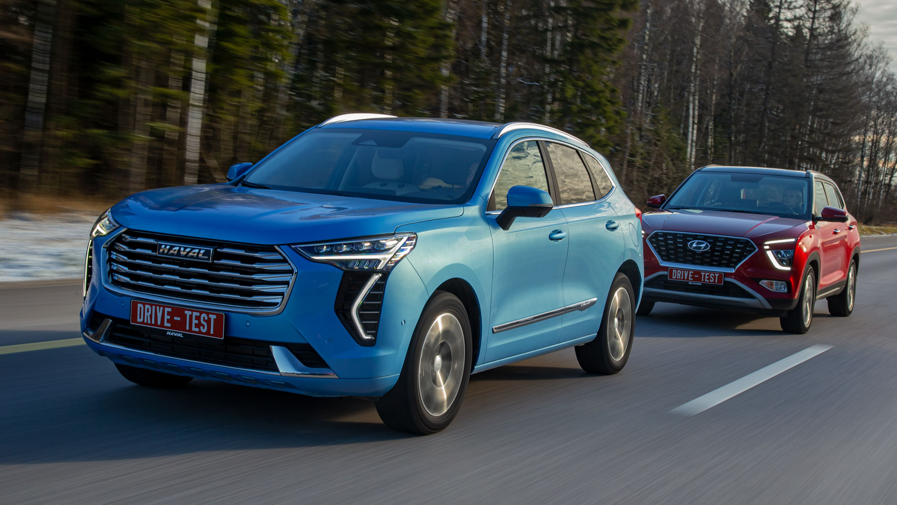 Тест-драйв: Воздерживаемся от выбора — Hyundai Creta или Haval Jolion —  DRIVE2