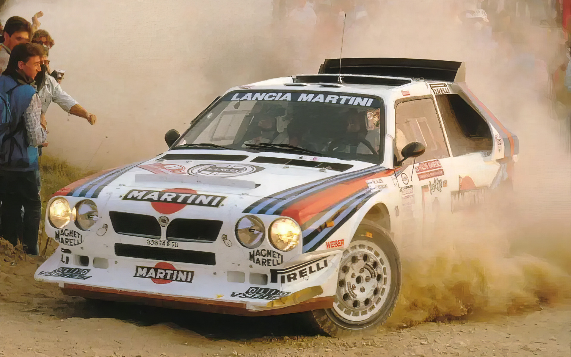 1985 Lancia Delta s4 Group b