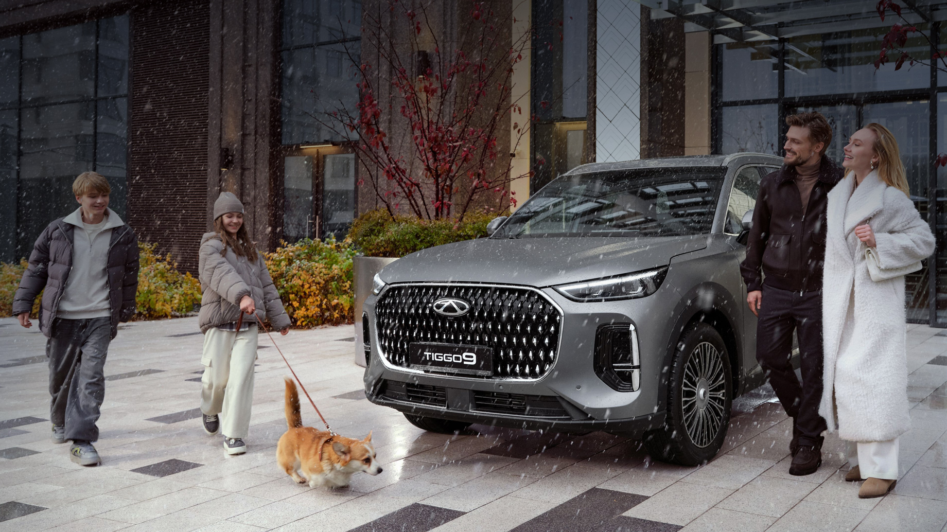 Система автоматической парковки на новом флагмане Chery Tiggo 9